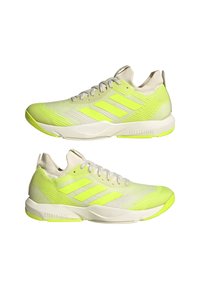 adidas Performance RAPIDMOVE ADVANCED TRAINER - Trainingsschuh - chalk white lucid lemon lucid lemon