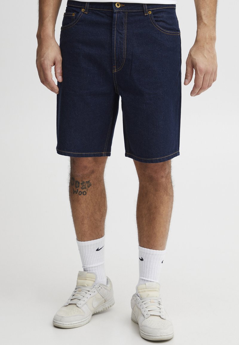 Solid SDELMO STRAIGHT FIT - Kratke hlače od trapera - rinse wash