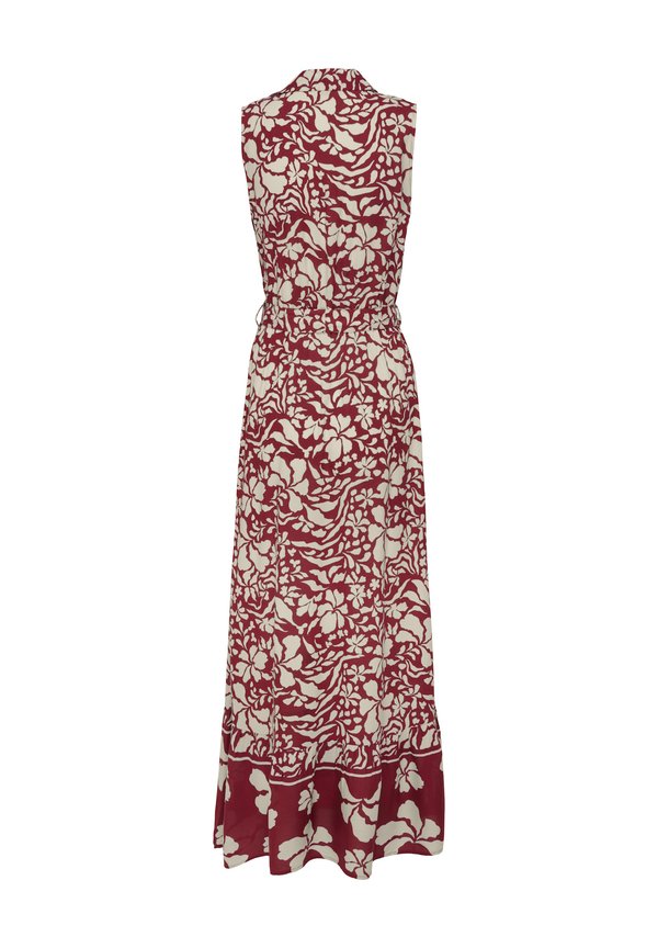 ONLVIBE LIFE - Shirt dress - merlot aop cd narri prinit3