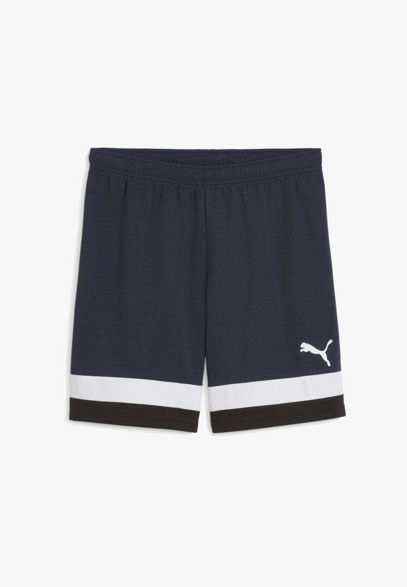 Puma INDIVIDUALRISE - Pantalón corto de deporte - navy white