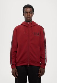 EA7 Emporio Armani FELPA - Jersey con capucha - syrah