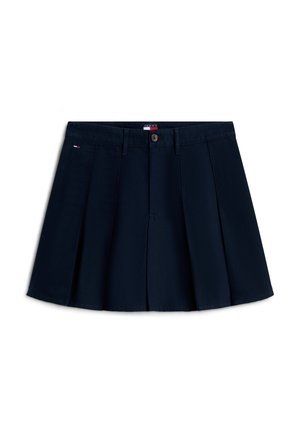 Tommy Jeans, PLEATED MINI SKIRT - A-snit nederdel - dark night navy