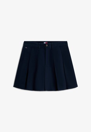 Tommy Jeans, PLEATED MINI SKIRT - A-snit nederdel - dark night navy