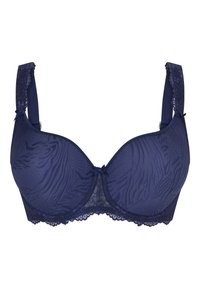 Unselected, blue ribbon jacquard