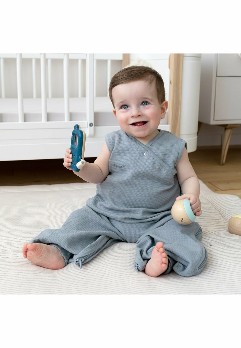 Sacco Nanna 3 Tog Sacco Nanna BEMINI Per Neonati 0-3 Mesi - Cotone Bio Waffle Cotone Biologico Bambini