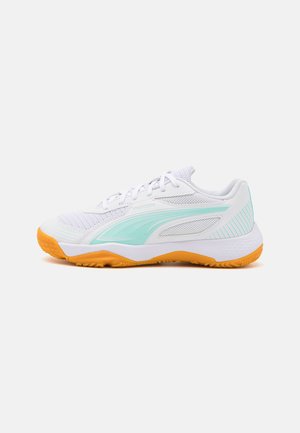 SOLARFLASH III UNISEX - Handballschuh - white/electric peppermint