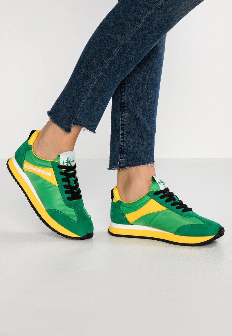Calvin Klein Jeans JILL - Trainers - multicolor/green ...