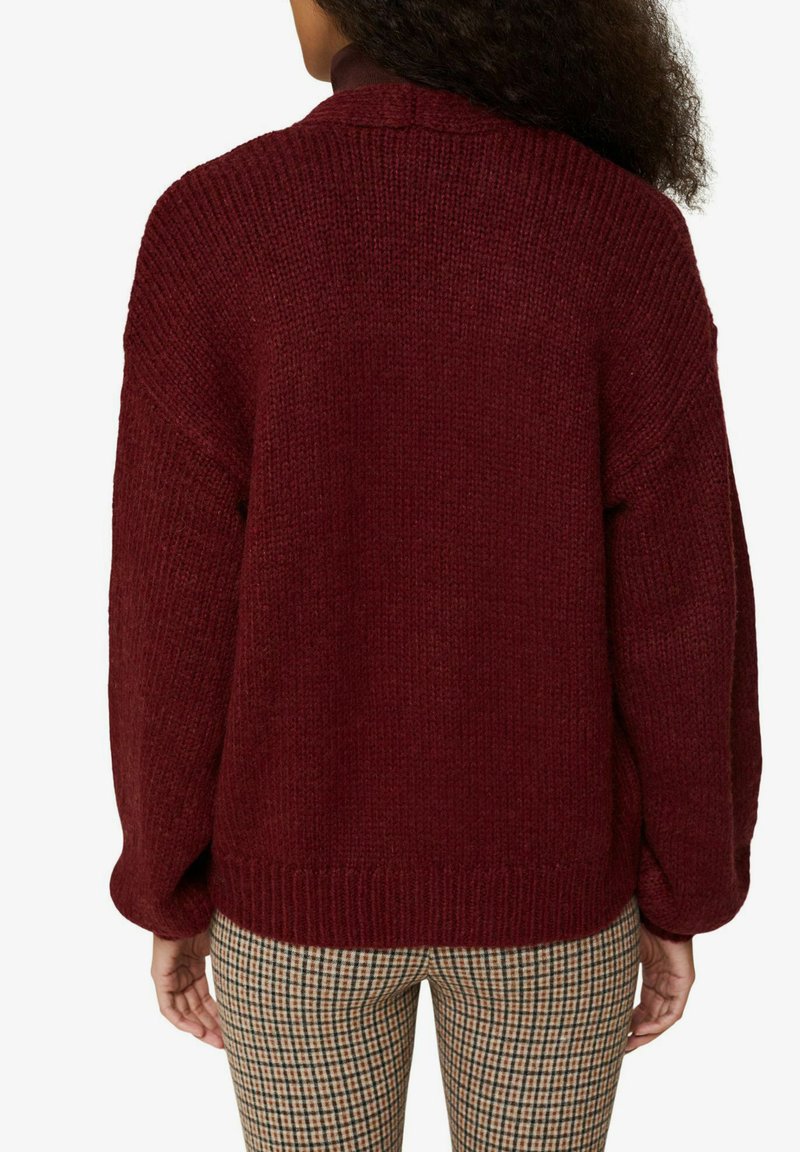 Damen Strickjacken | edc by Esprit Strickjacke garnet red/beere - EB64215 Damen Strickjacken | edc by Esprit Strickjacke garnet red/beere - EB64215