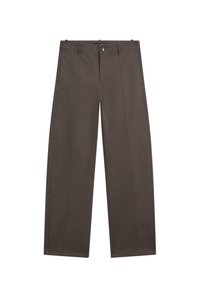 MID-RISE CARROT FIT  - Bukser - dark brown