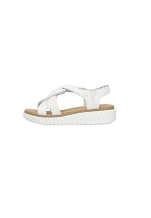 Platform sandals - weiss