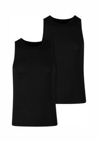 BASIC TANK 2-PACK - Potkošulja - black black