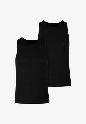 BASIC TANK 2-PACK - Potkošulja - black black