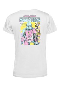 Star Wars STAR WARS: THE MANDALORIAN MANDO POP - Camiseta estampada - white