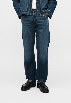 MODERN - Jean droit - dark-blue denim