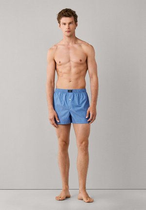 Hackett London, HACKETT LONDON BOXER SHORTS STRIPES BOXER 2PACK - Boxershorts - soho blue