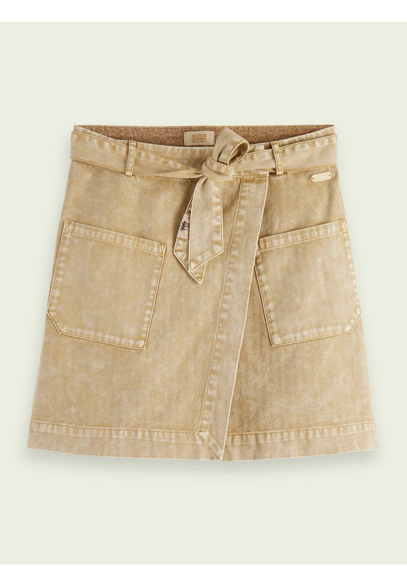 Damen Jeansröcke | Scotch & Soda Wickelrock desert/beige - ZR65248 Damen Jeansröcke | Scotch & Soda Wickelrock desert/beige - ZR65248