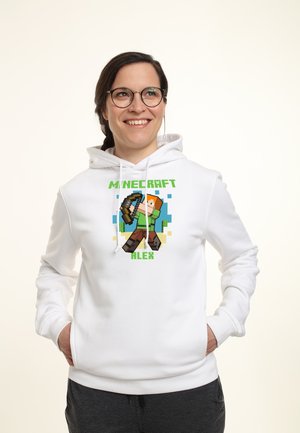 MINECRAFT SNIPER - Kapuzenpullover - white