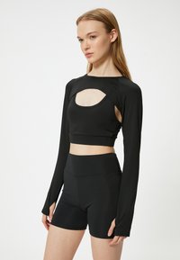 Koton CREW NECK - Alustoppi - black