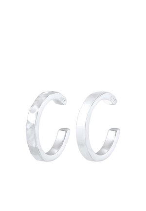 Elli 2 PACK EARCUFF BASIC - Earrings - silver-coloured