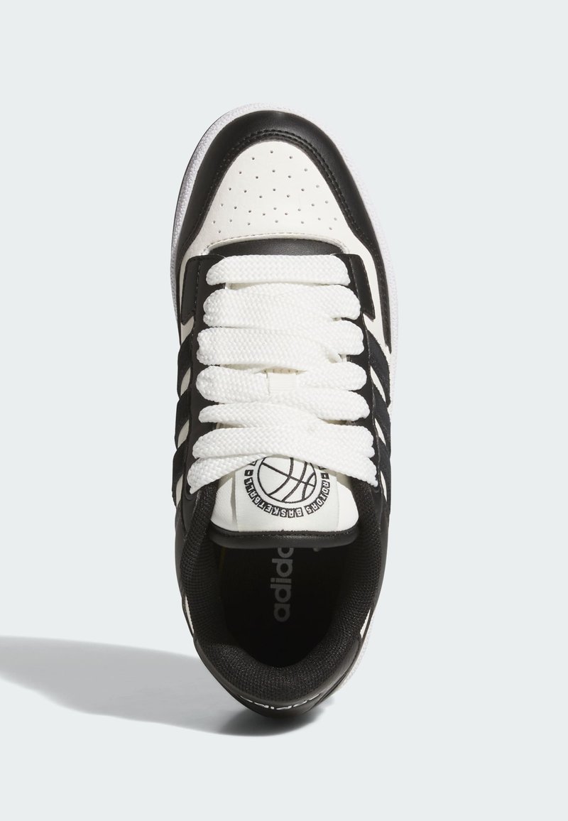 adidas Performance RAPID COURT - Trainers - core black cloud white cloud  white/black - Zalando