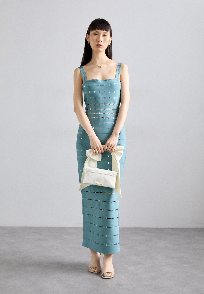 Herv Lger THE LILLIAN GOWN - Maxi dress - blue - Zalando.co.uk