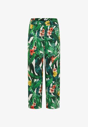 Cecil, HIGH WAIST WIDE LEG HOSE IM LOOSE FIT - Pantalones - khaki