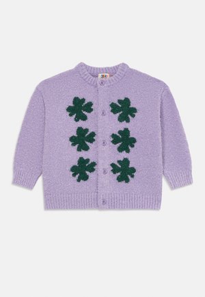 LUCKY CLOVER CARDIGAN UNISEX - Cardigan - purple