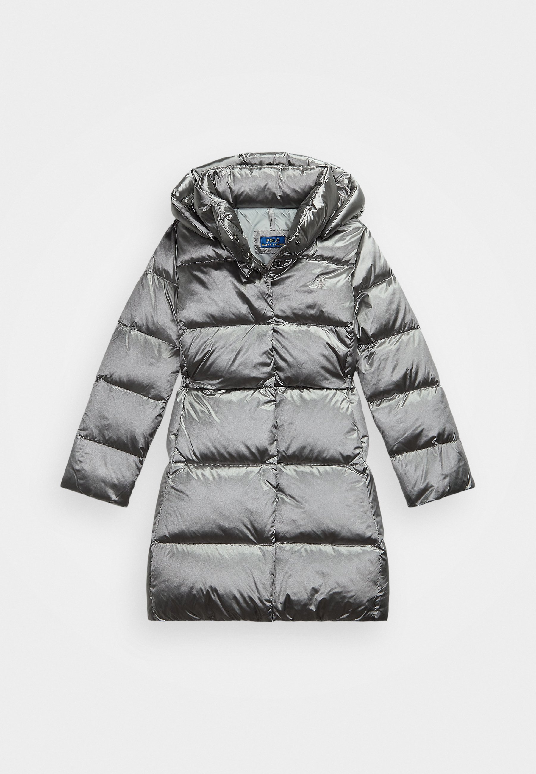 Polo Ralph Lauren METALLIC DOWN HOODED LONG JACKET Dunjacka