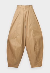 BALLOON TROUSERS - Nadrágok - brown