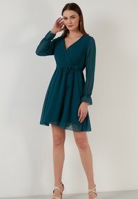 LELA MINI  - Koktajl obleka/za zabavo - light petrol blue