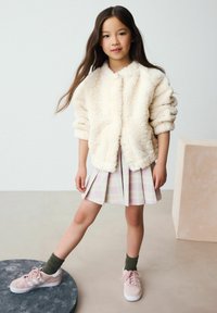 Next REGULAR FIT - SUNFLOWER BORG - Fleecejacke - cream