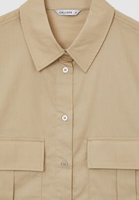 Calliope CROP CON TASCONI  - Camicia - sabbia