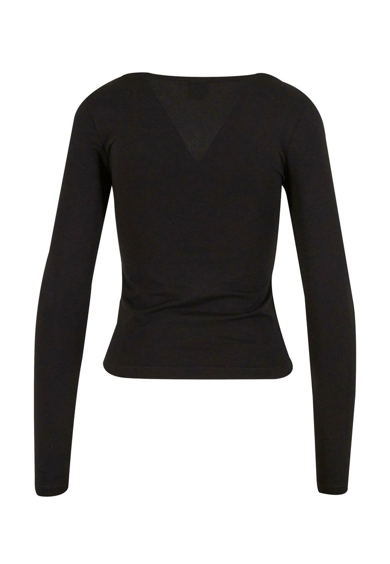 Urban Classics WIDE NECK 2-PACK Long sleeved top black white