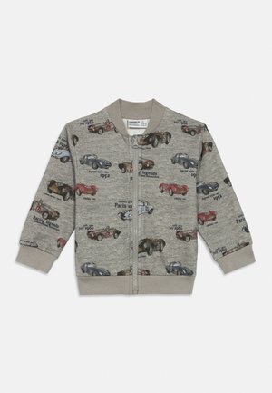 Name it NMMREINER NREG CARD BRU BOX - Zip-up sweatshirt - grey melange