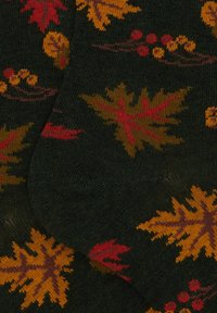 Gallo LONG WITH LEAF MOTIF - Calzettoni - foresta