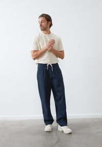 Pier One Chinos - dark blue