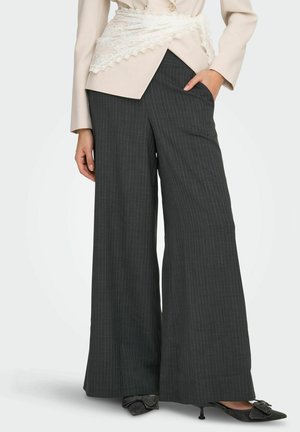 ARA - Pantalon classique - dark grey melange