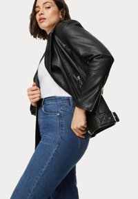 Marks & Spencer WIDE niebieski denim