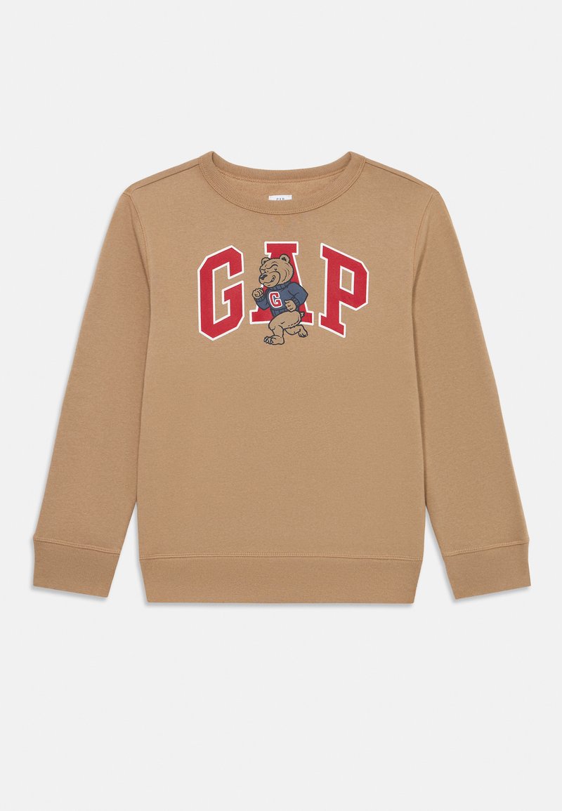 GAP LOGO CREW BOYS - Felpa - camel