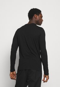 Guess ORIGINAL LOGO - Camisola de manga comprida - jet black