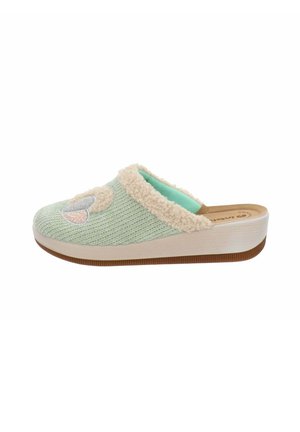 Pantofole - verde acqua