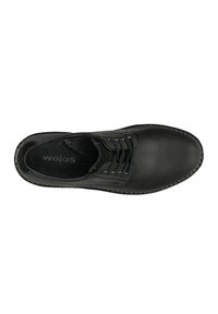 Wojas Volnočasové šněrovací boty - black