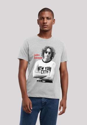 JOHN LENNON - T-Shirt print - grey melange
