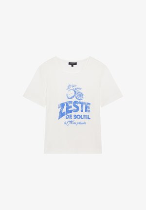 Caroll, FRENCH BRAND FASHION ELEGANT; MODERN TCITRON - T-Shirt print - ecru