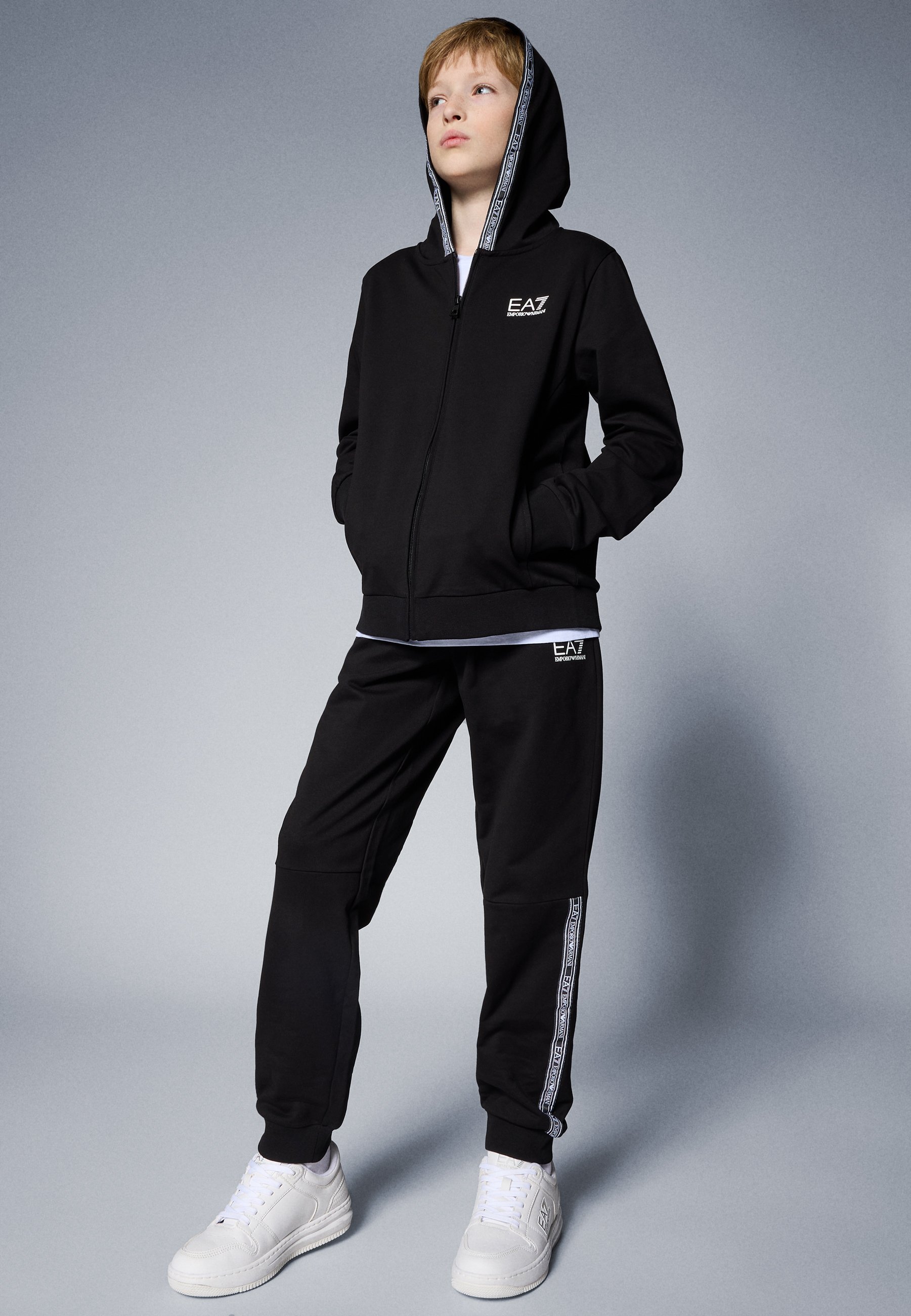 Survêtement Jogging Enfant Garçon à Capuche - Ensemble Sweat Et Pantalon Sport 6-13 Ans