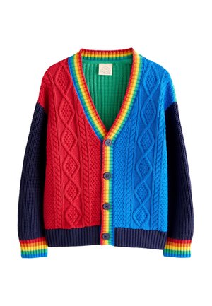 Little Bird V-NECK - Strickjacke - bright colourblock