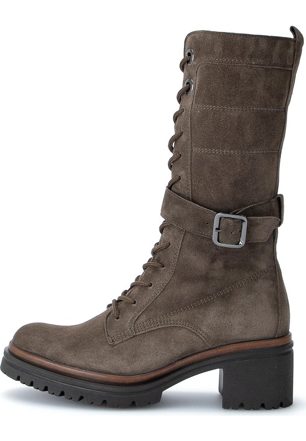 Schnürstiefel - dunkelgrau