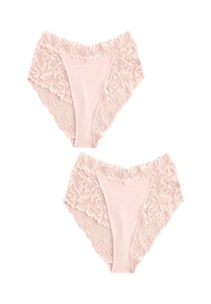 Next HIGH RISE LEG FIT - COMFORT 2 PACK - Nohavičky/Slipy - light pink