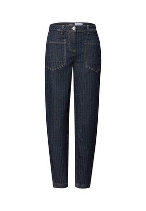 Cecil, HIGH WAIST BARREL-LEG JEANS IN A LOOSE FIT - Jeans fuselé - rinsed wash