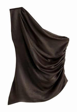 REGULAR FIT  - Bluse - chocolate brown